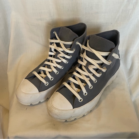 Converse Chuck Taylor All Star Lugged Platform Sneakers - 9 / Blue - Picture 2 of 6